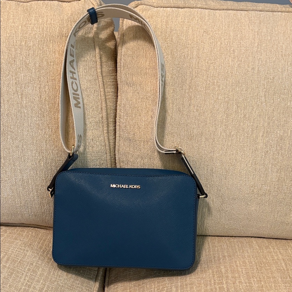 Michael Kors Blue Crossbody Bag